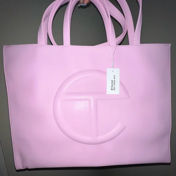 Telfar bag bubblegum hotsell